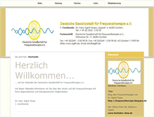 Tablet Screenshot of dgfft.de
